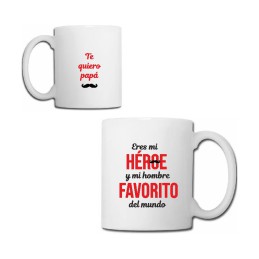 Taza mod. Papá héroe