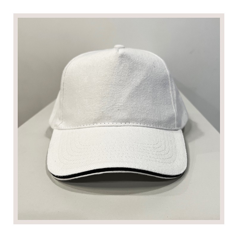 Gorra basic para bordar con texto