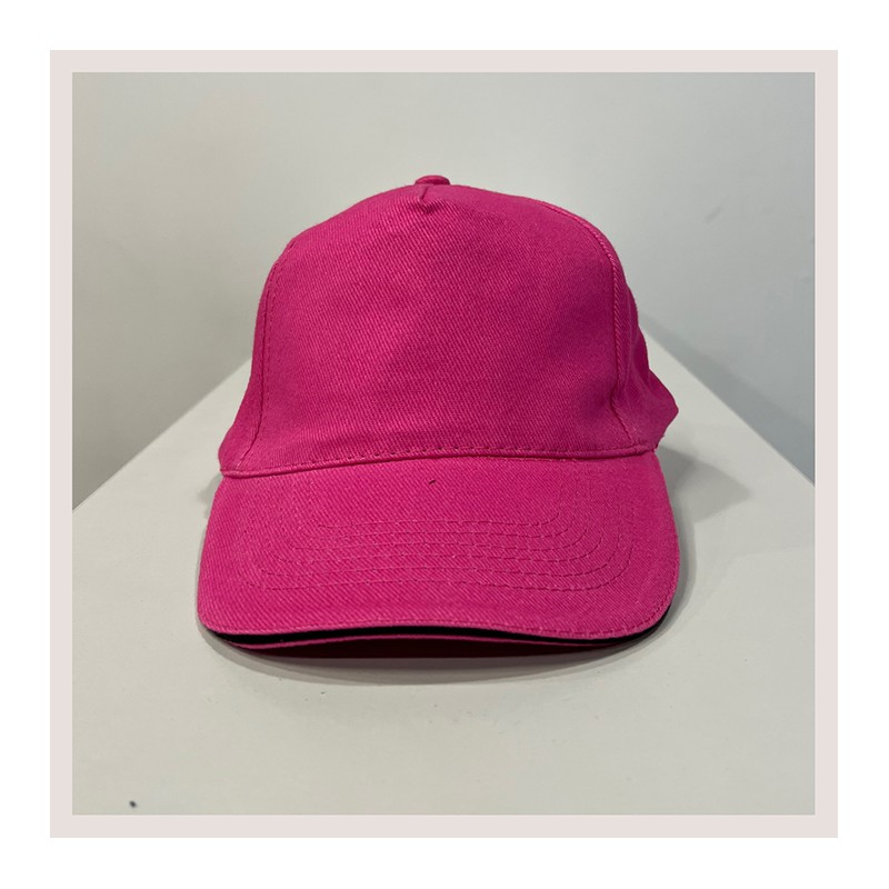 Gorra basic para bordar con texto