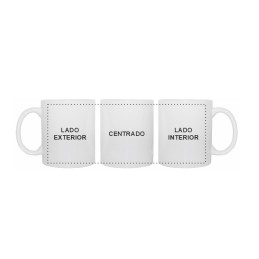 Taza blanca para personalizar