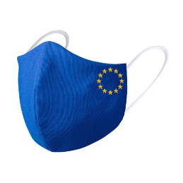 Mascarilla reutilizable mod. bandera Unión Europea