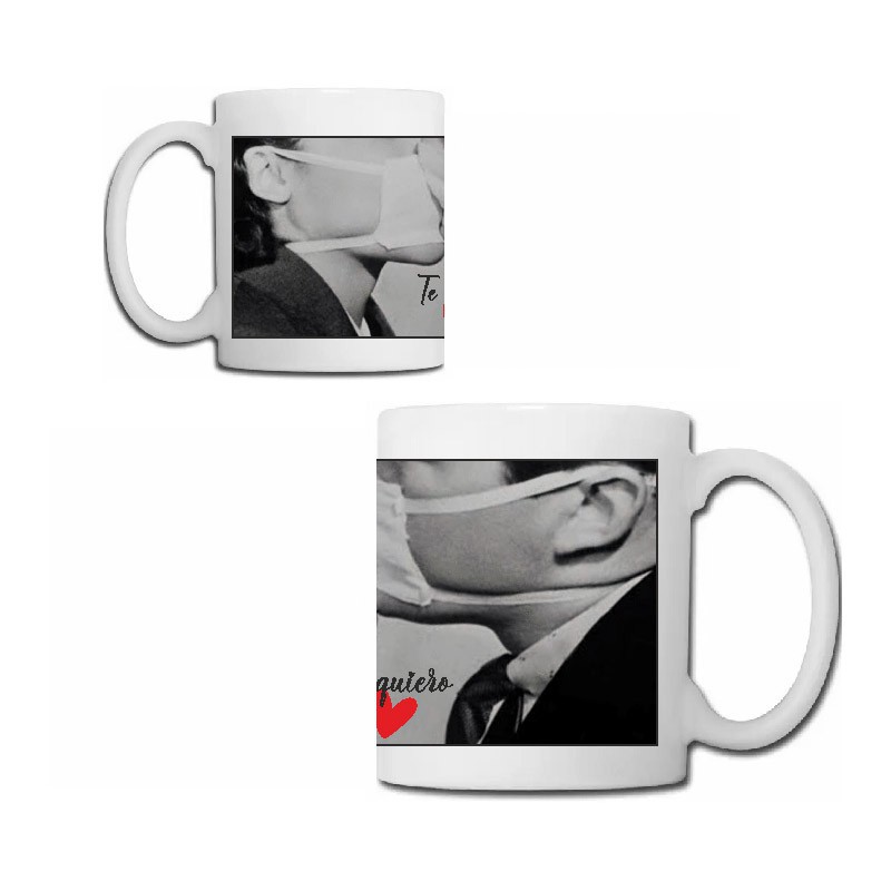 Taza mod. beso covid